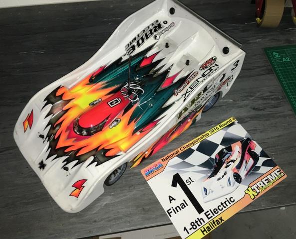 Chassis focus Electric 1/8th - Gavin Clinch 2016