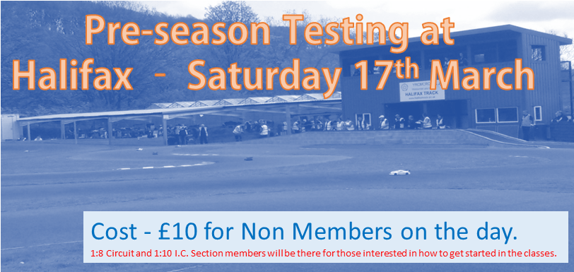 Pre-season Test day at Halifax - 17th March