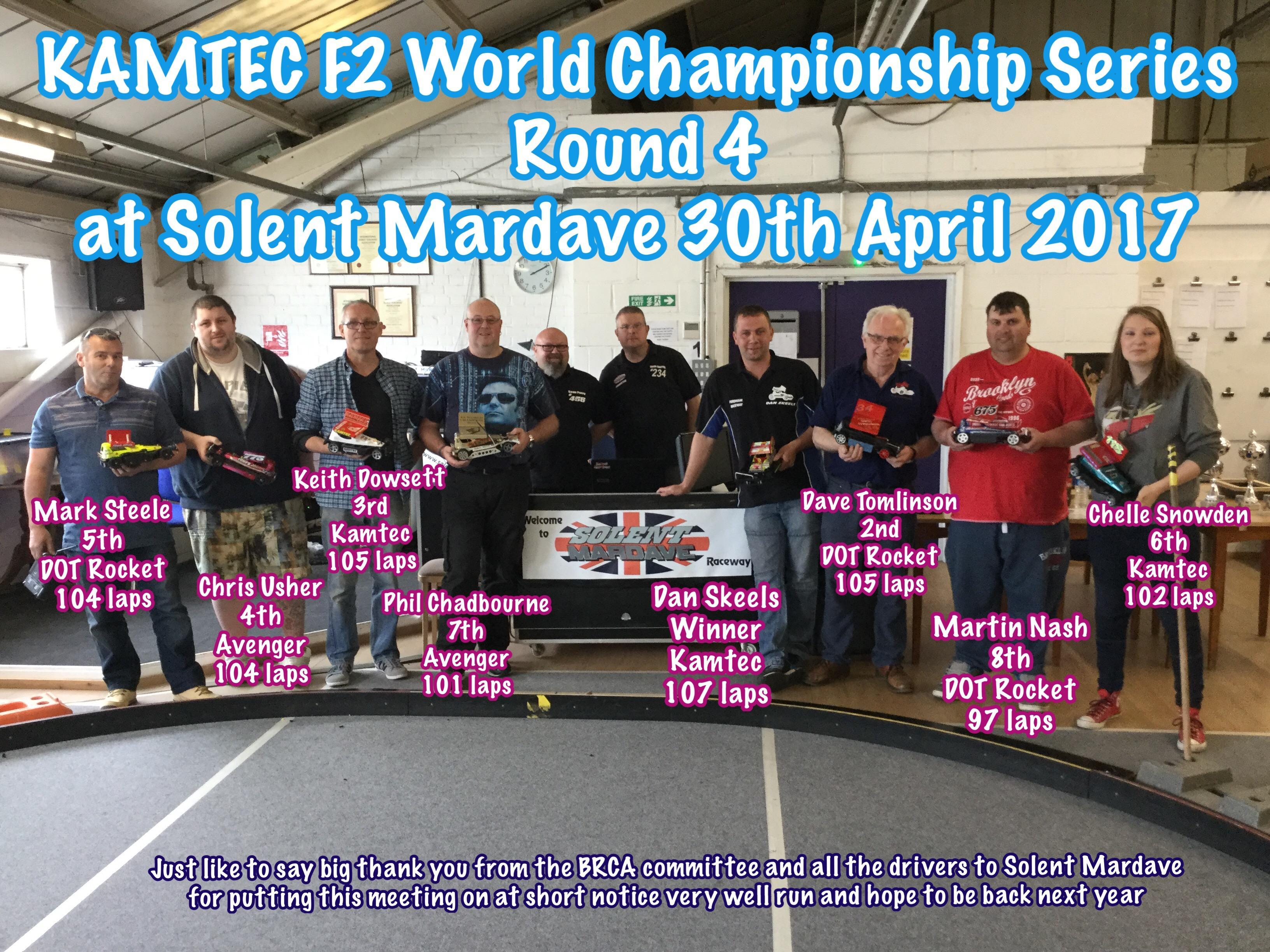 Kamtec F2 Stock Cars World series Round 4 at Solent Mardave